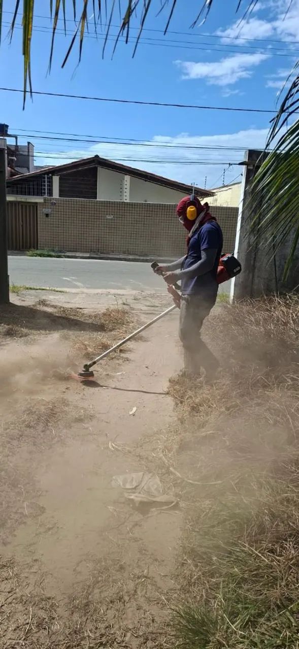 Capina corte de arvores  e aplicação  de veneno  - Foto 5