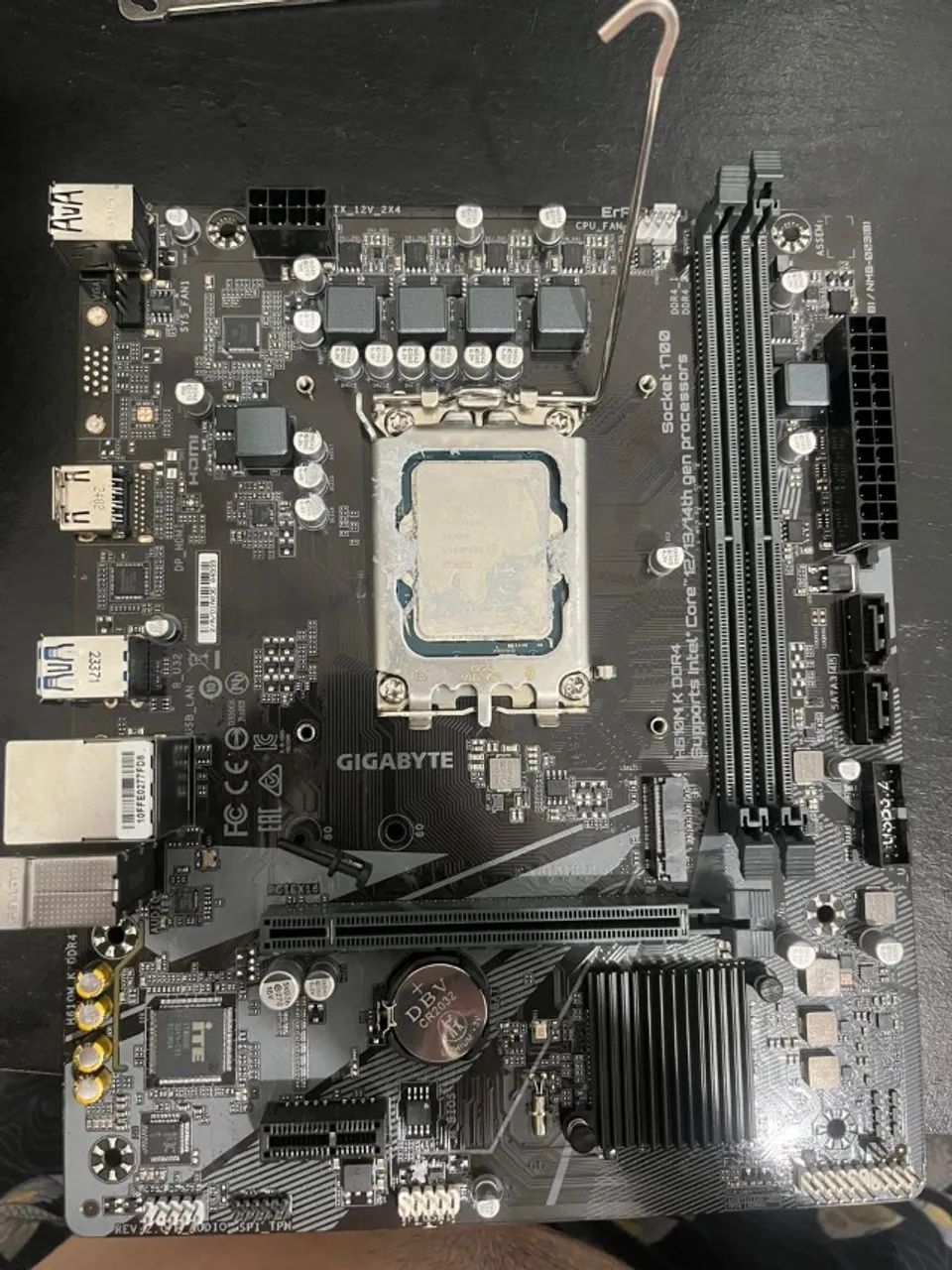 KIT PLACA MÃE + PROCESSADOR - Foto 2