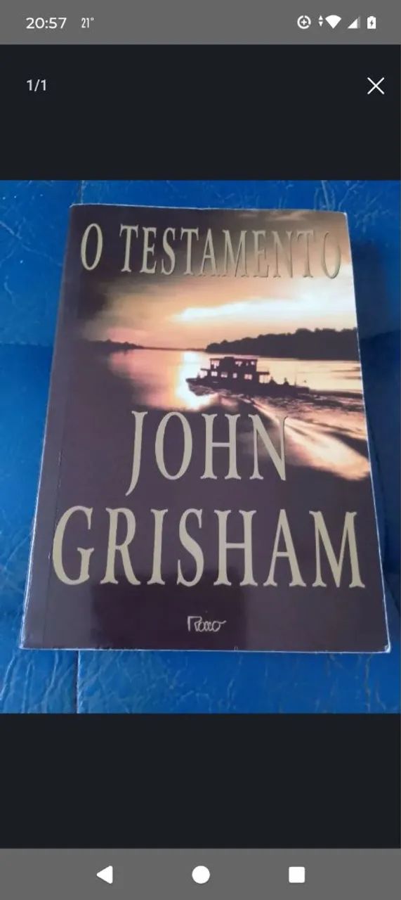 Kit com 3 livros de John Grisham 