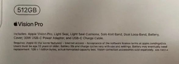 APPLE VISION PRO 512GB - Foto 2
