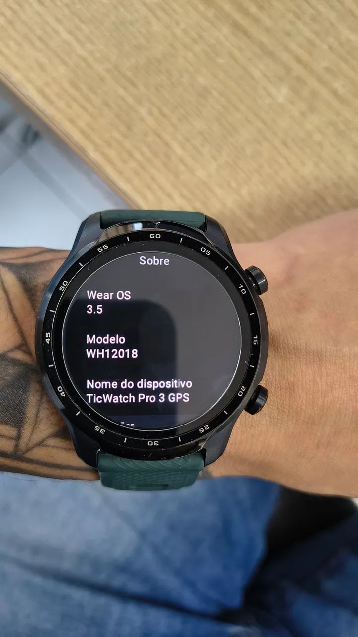 Smartwatch Ticwatch Pro 3 GPS com NFC