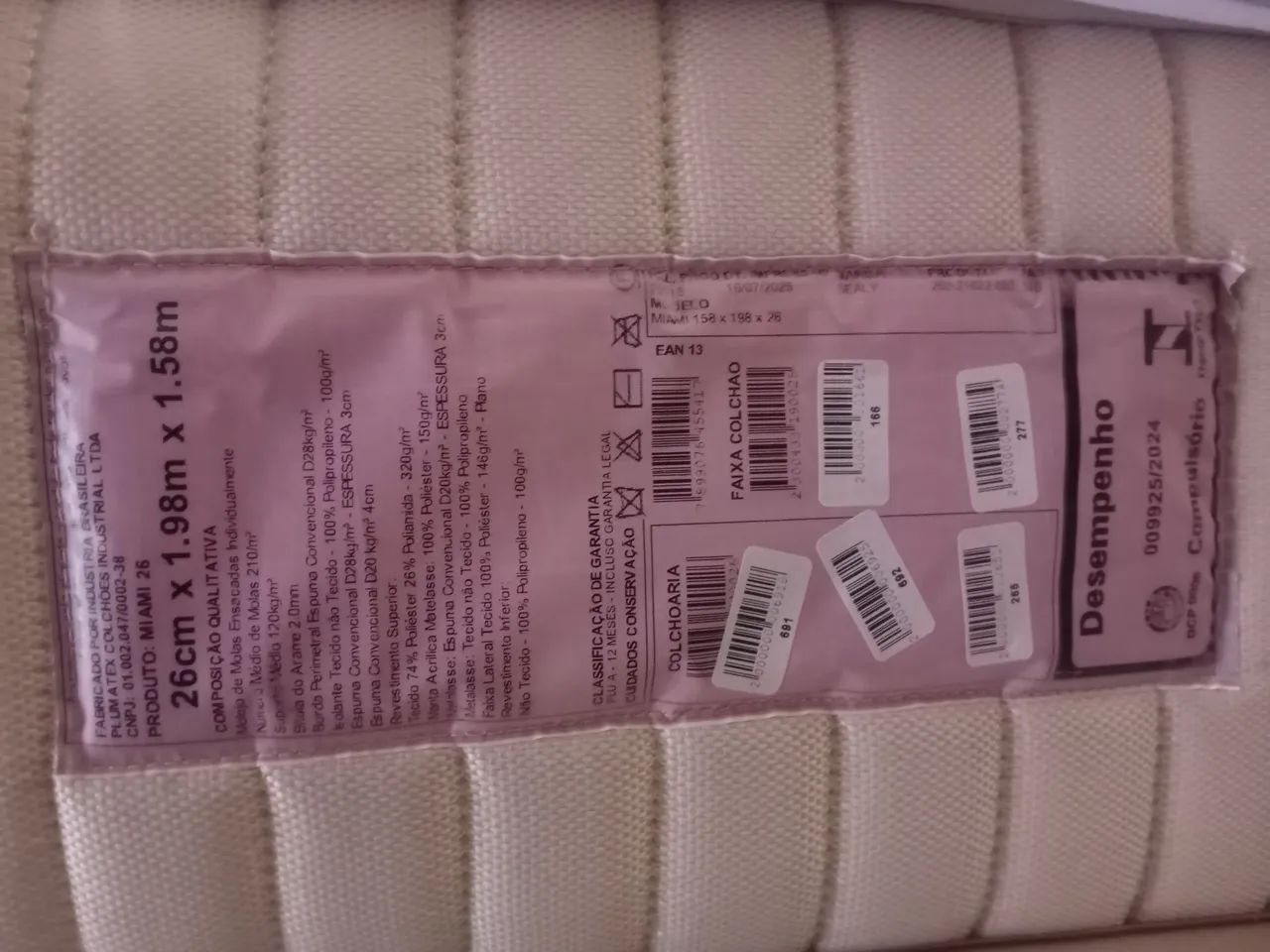 Cama Sealy MIAMI Molas ensacadas - Foto 5