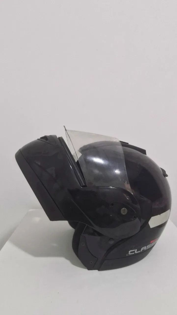Capacete Taurus Classic Escamoteável Preto (58)