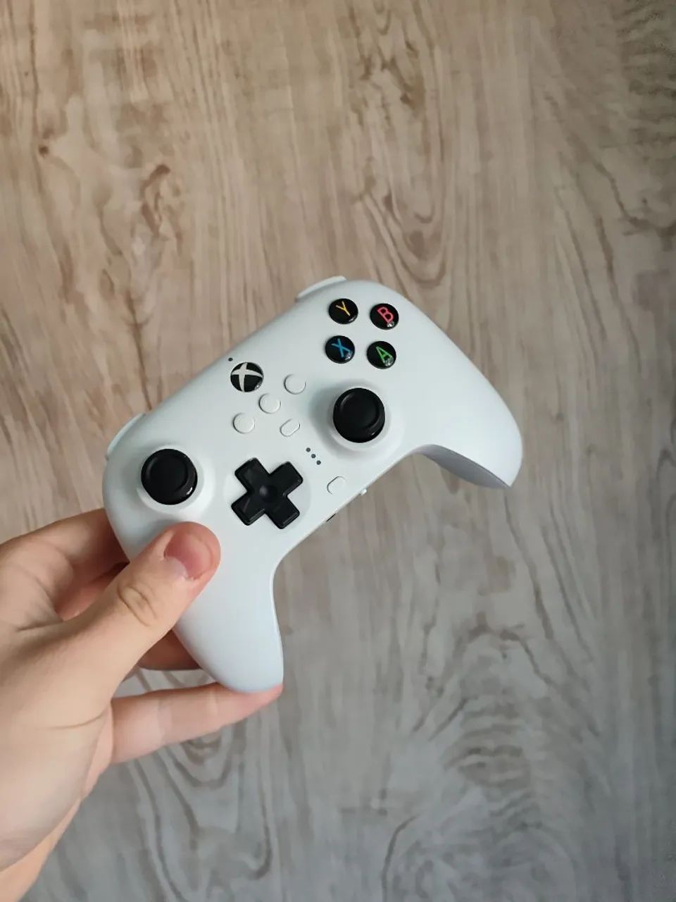 Controle 8BitDo Ultimate Wired Para Xbox e PC - Branco - Foto 3