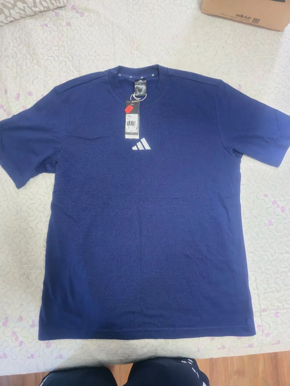 Camiseta Adidas Small Logo Marinho