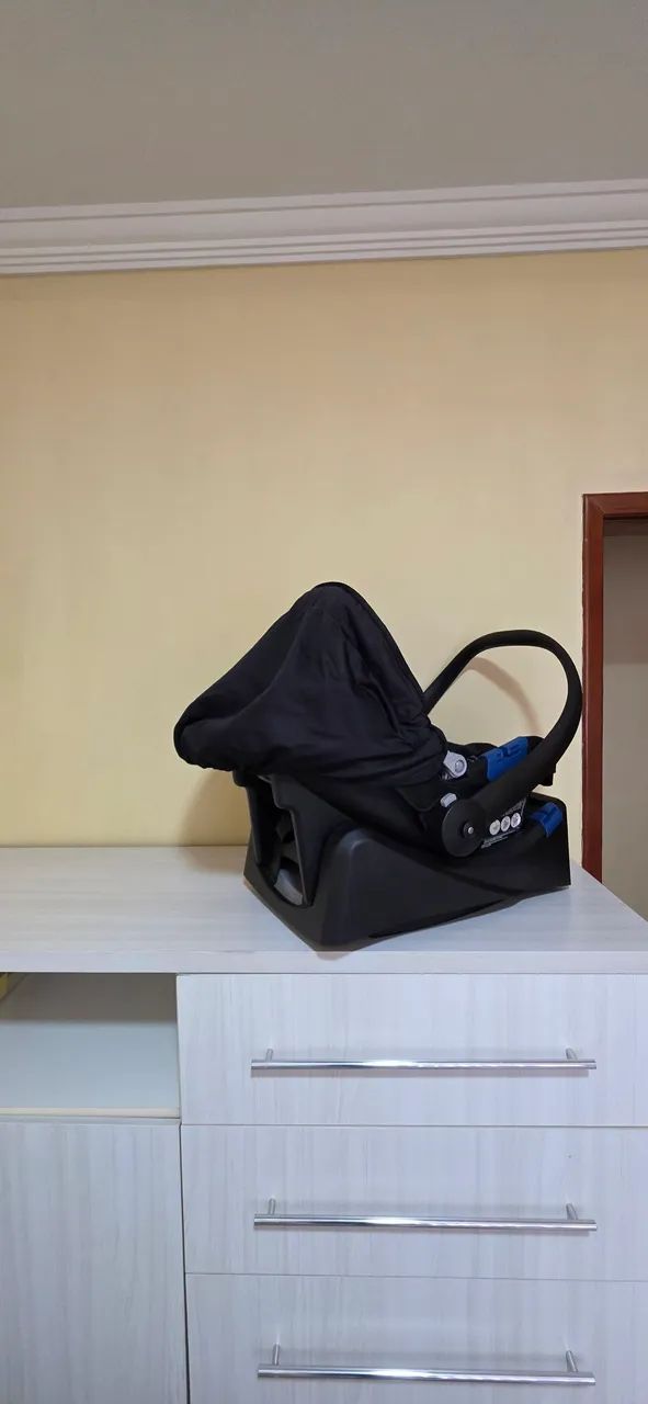 Bebê conforto, com base veicular. Borigotto  - Foto 4