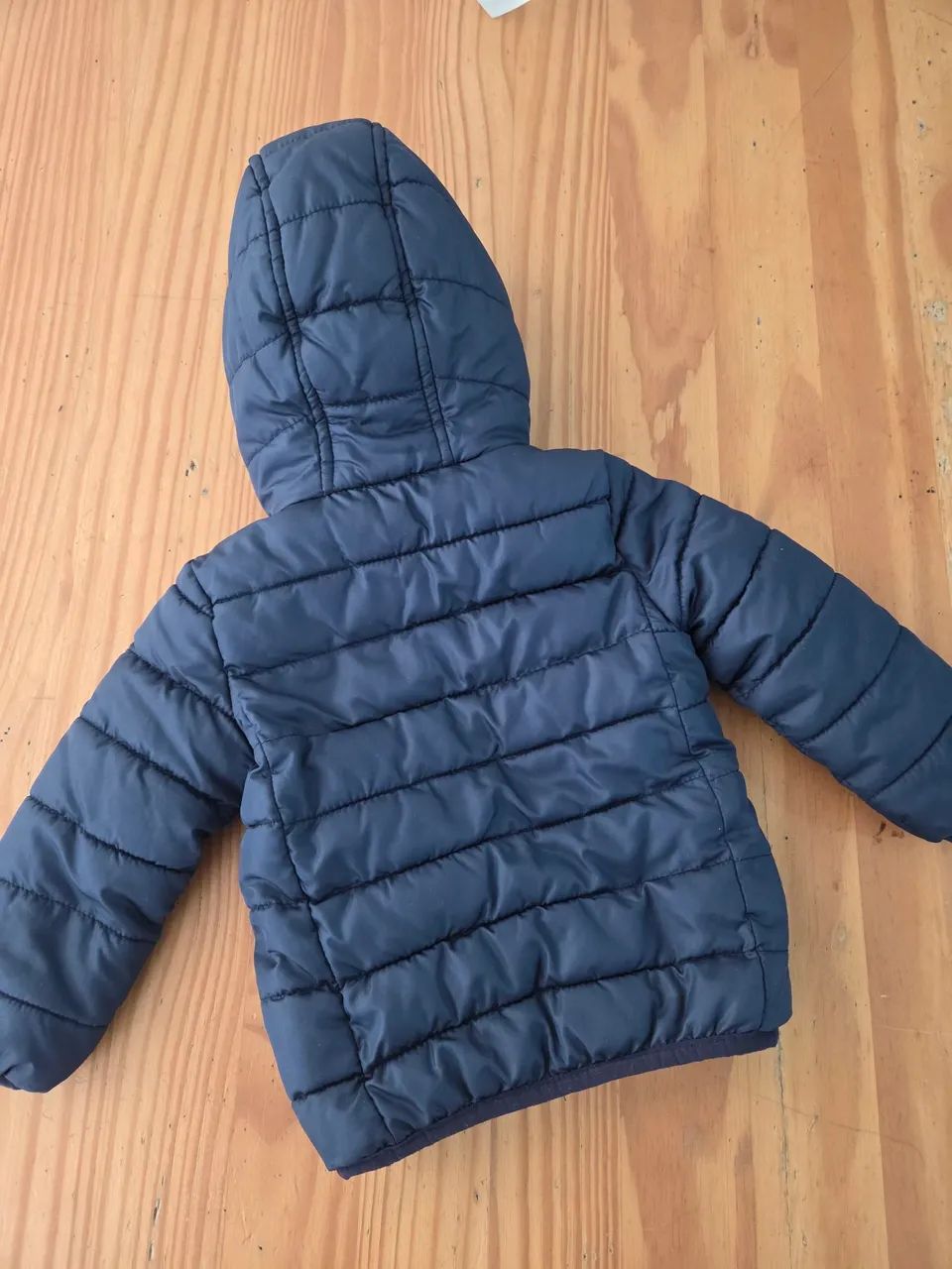 jaqueta puffer pool kids azul 1 ano - Foto 3