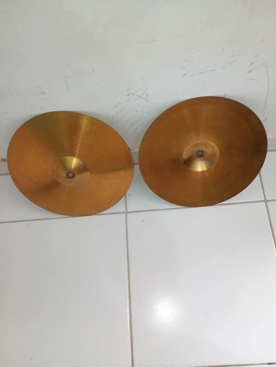 Par de Pratos 12" Polegadas 