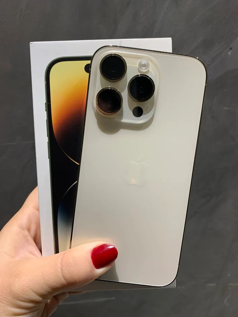 iPhone 14 PRO Gold | 128GB | totalmente original, ate 18x no