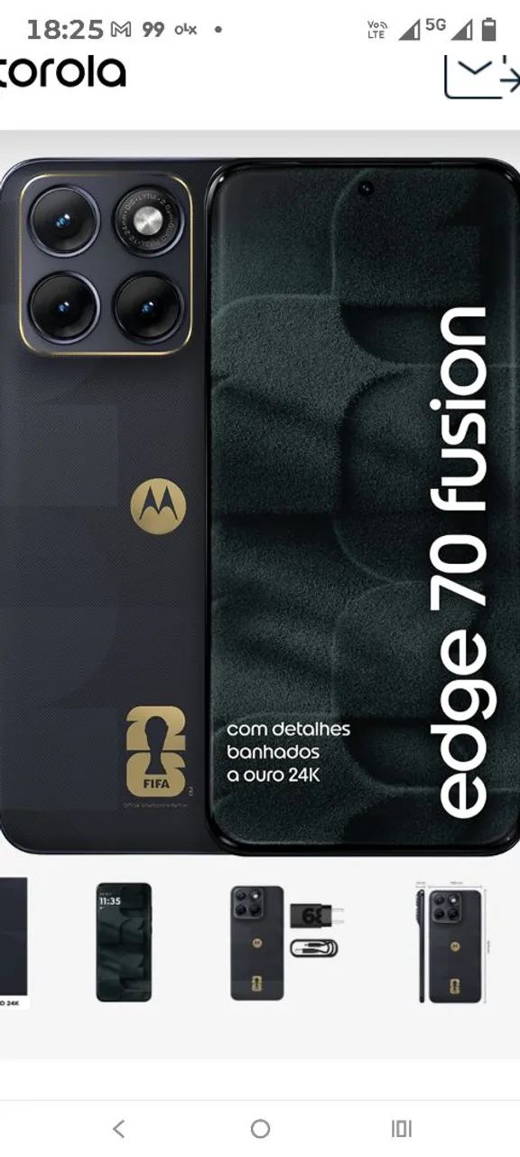 Edge 70 edição fifa  - Foto 5