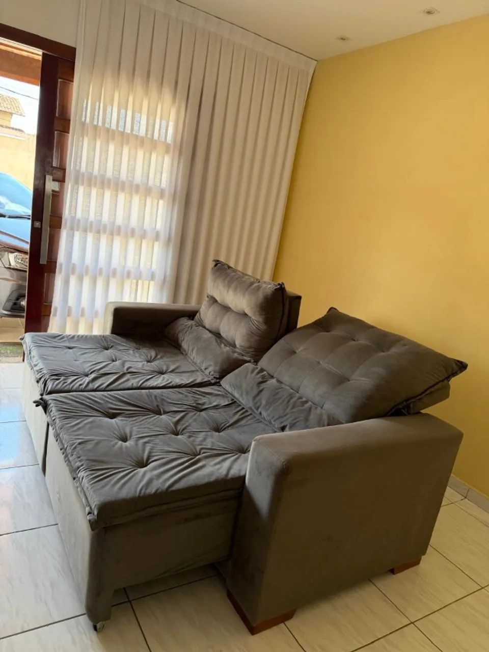 VENDO SOFÁ RETRÁTIL - Foto 4
