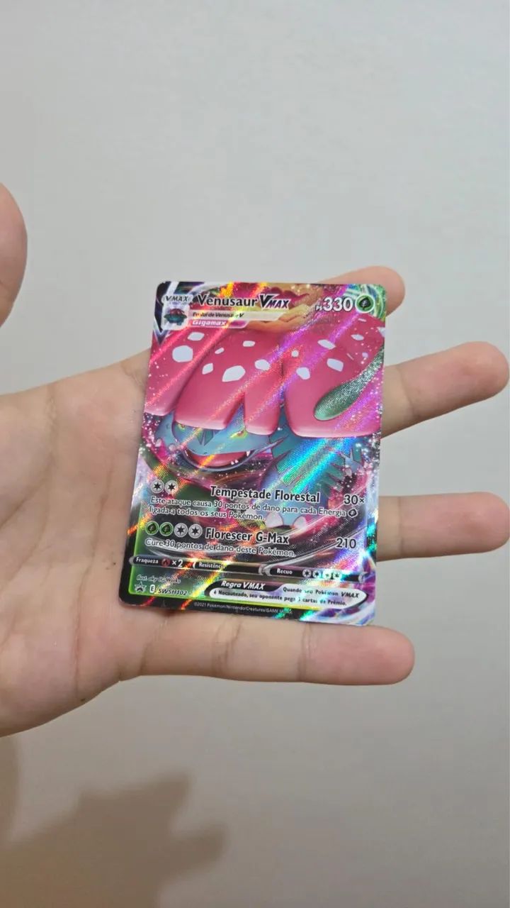 Carta Pokémon Venusaur VMAX