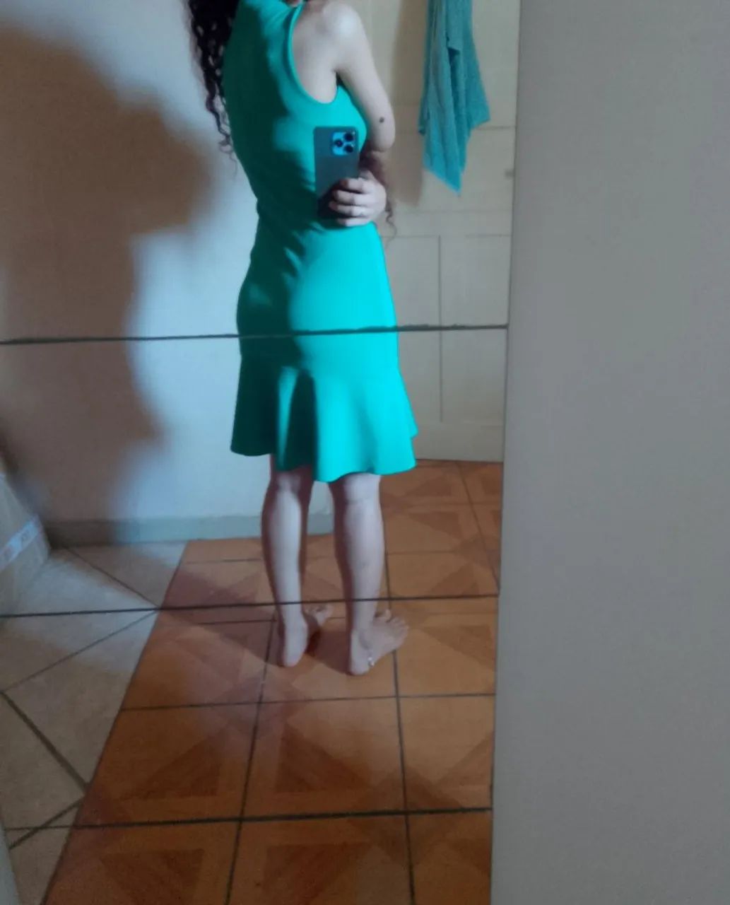 Vestido verde yessica city - Foto 3