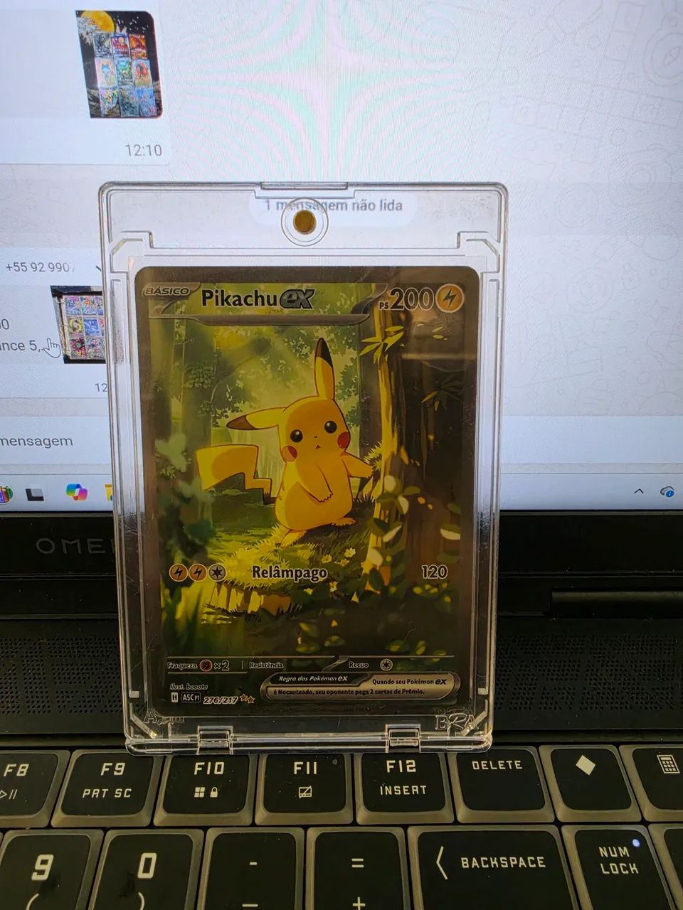 Cartas pokemon pikachu gengar dragonite venosaur - Foto 5