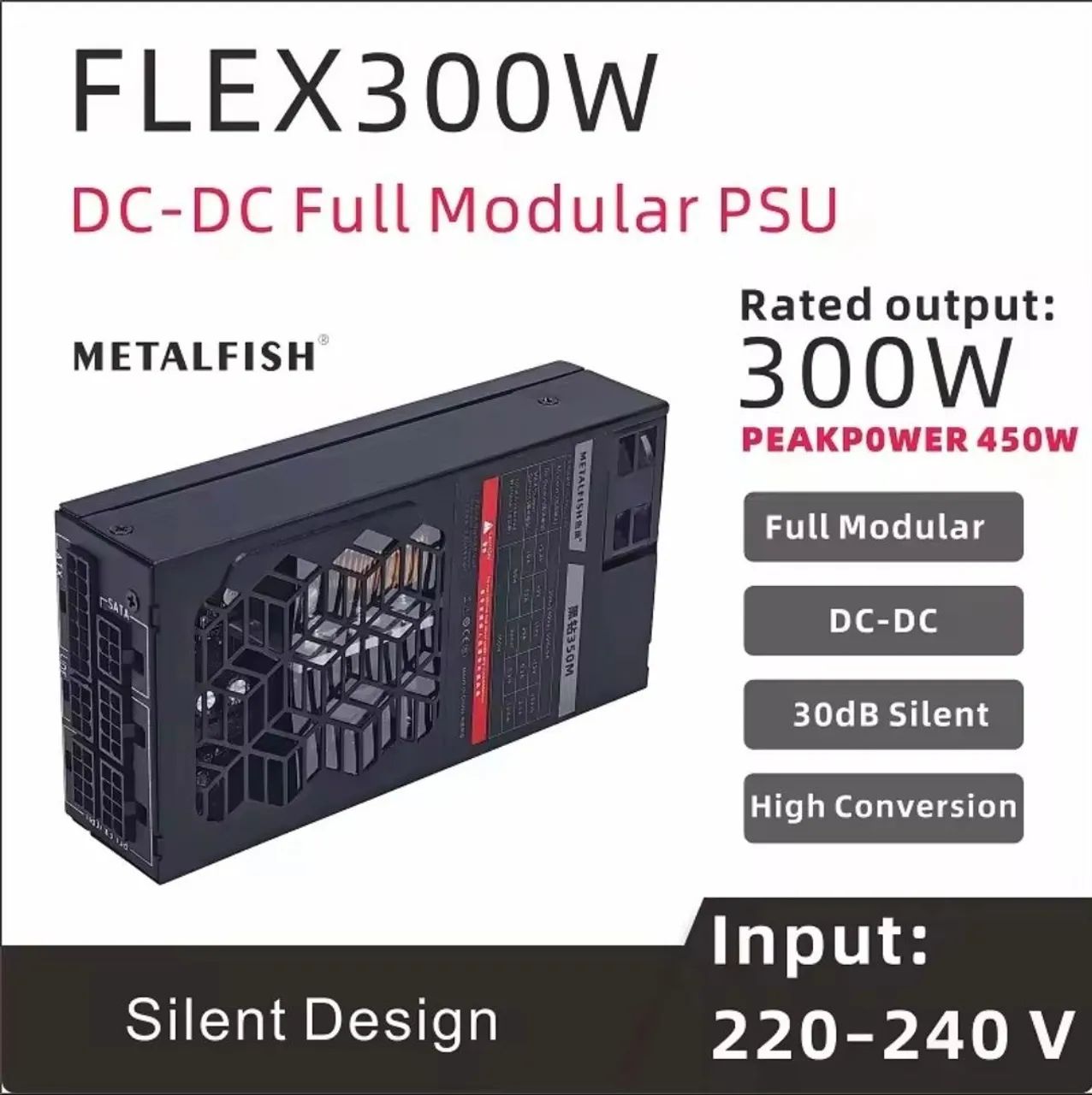 Fonte flex 300w metalfish