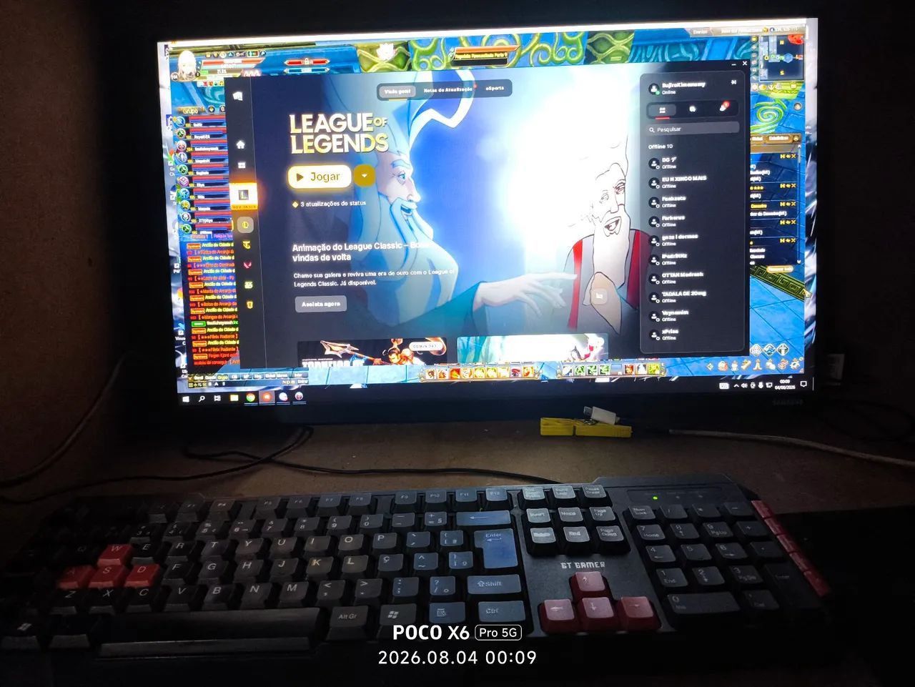 VENDO PC GAMER MEDIANO OU TROCO EM NOTEBOOK. - Foto 3