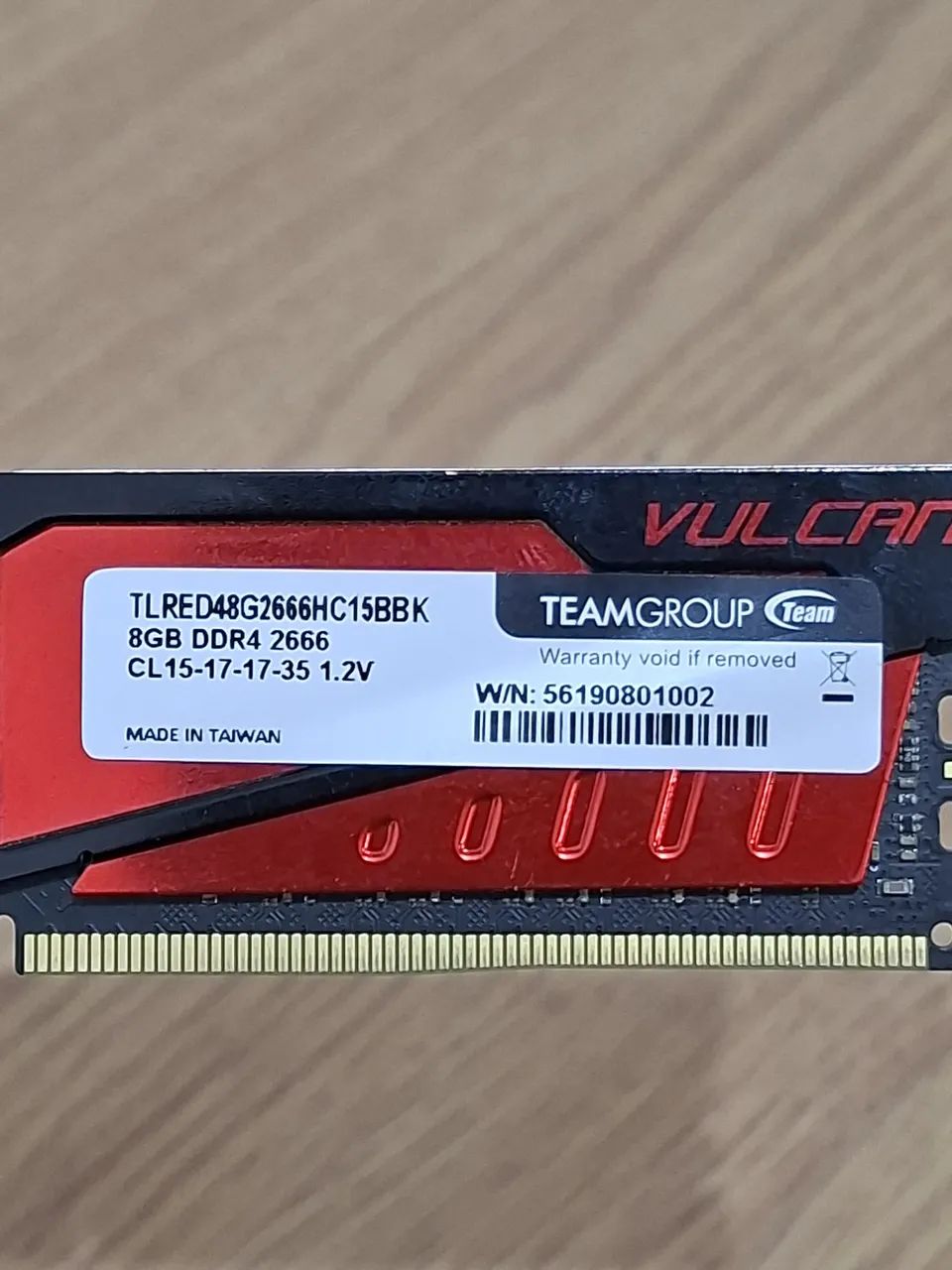 Memória RAM 8gb 2666mHz - TeamGroup - Foto 2