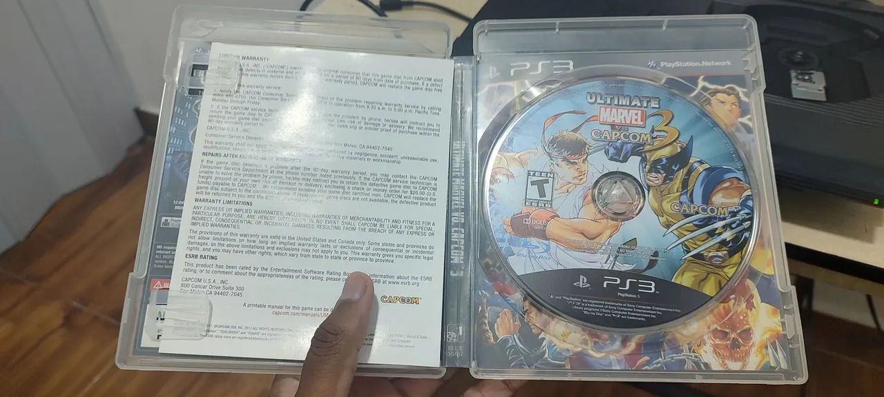 ULTIMATE MARVEL VS CAPCOM 3 ORIGINAL - PS3 - Foto 3