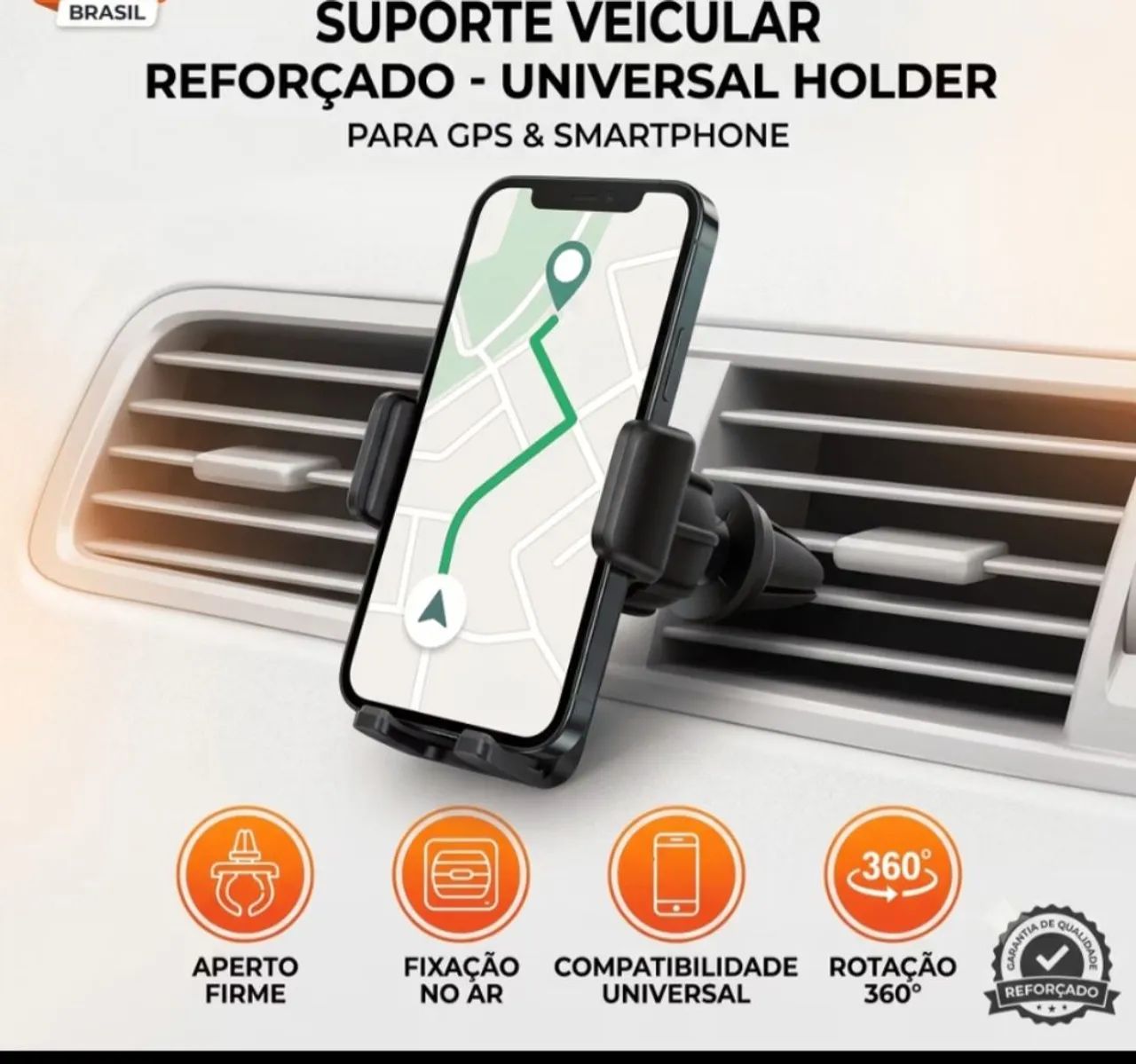5 por R$30 Suporte celular veicular  - Foto 3