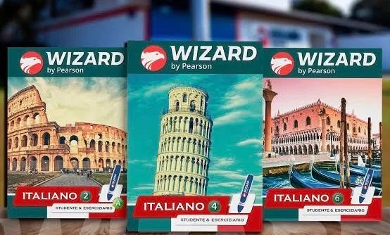 Livro wizard italiano 2, 4 e 6 aluno