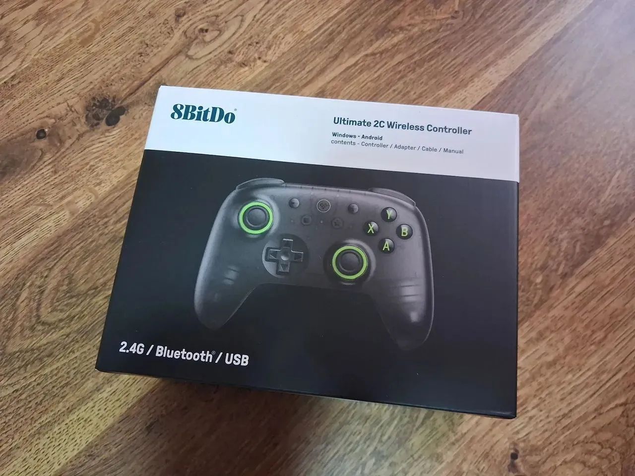 Controle 8bitdo Ultimate 2C Sem Fio Windows/Bluetooth - Preto Transparente - Novo Lacrado  - Foto 3