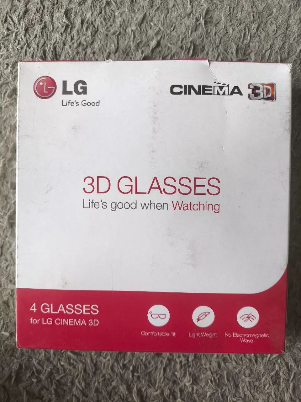 Óculos 3D - 4 Glassy