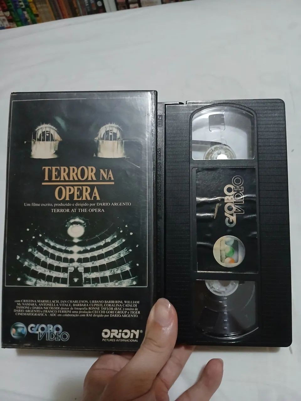 Vhs terror na opera dario argento