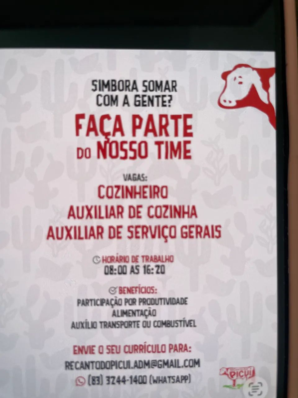 Vaga de Emprego 