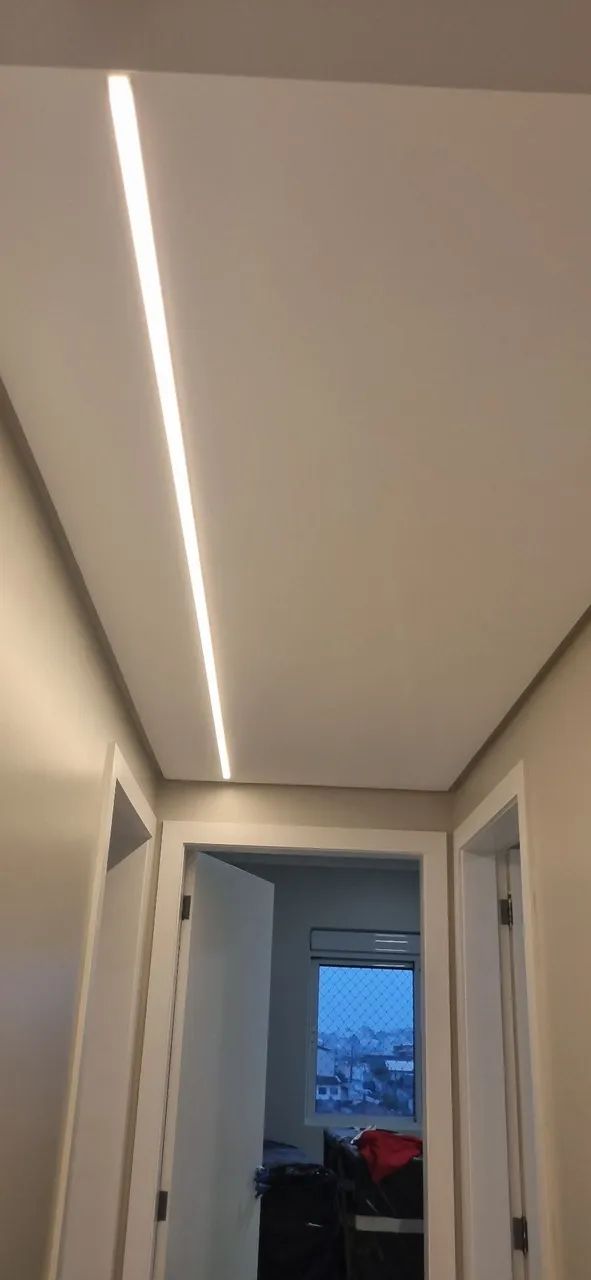 Gesso decorativo com iluminação  - Foto 2
