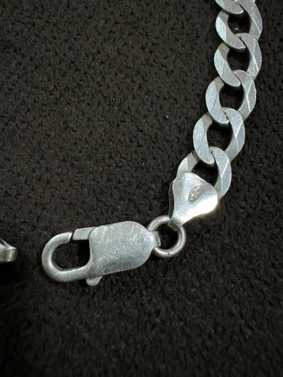 Pulseira em prata legítima 925 - 20cm/5mm - Foto 3