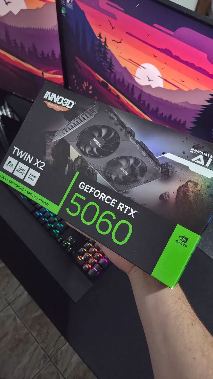 (Lacrada) RTX 5060 8GB Inno3d Twin 2x Nvidia Geforce