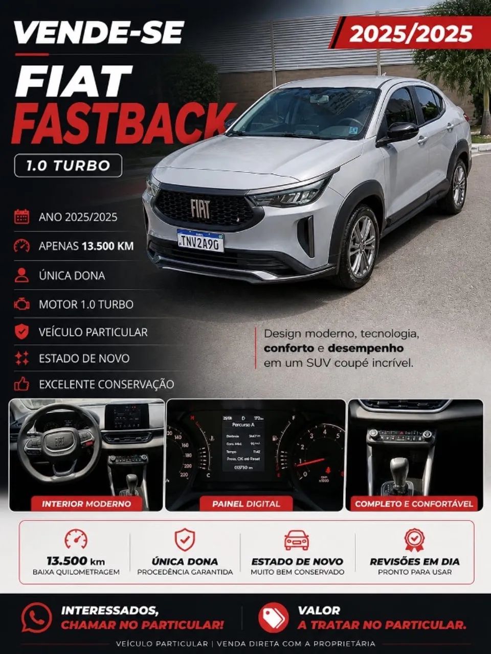 Fiat Fastback 1.0 200 TURBO FLEX AUT 2025