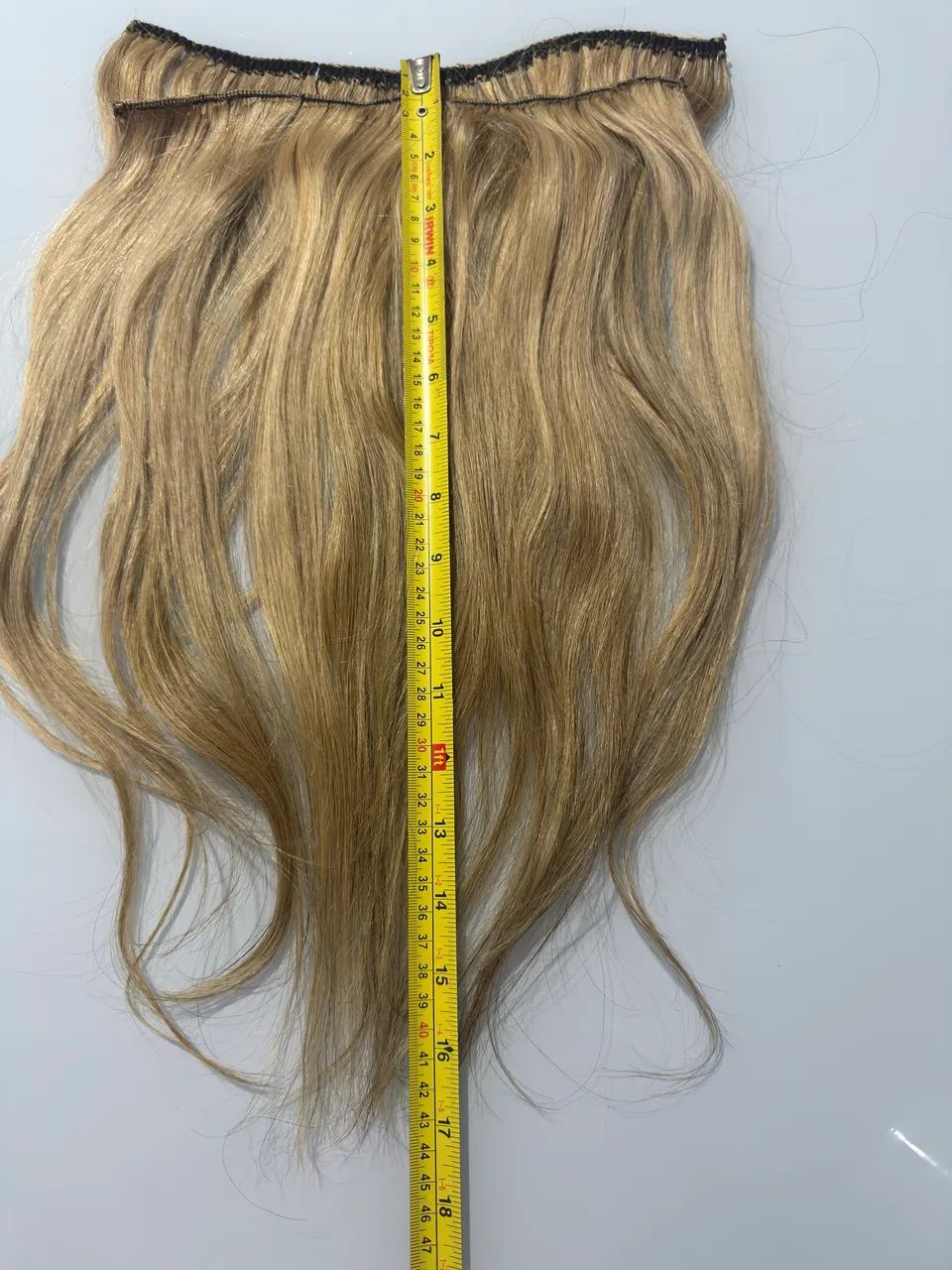 Cabelo humano loiro pérola - Foto 3