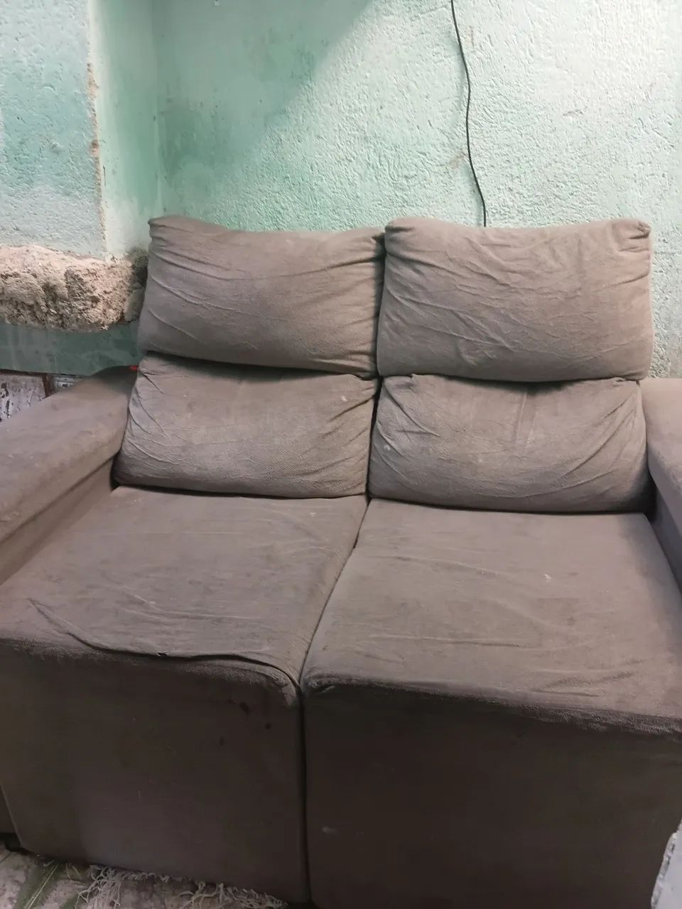 Sofá retrátil 2 lugares 