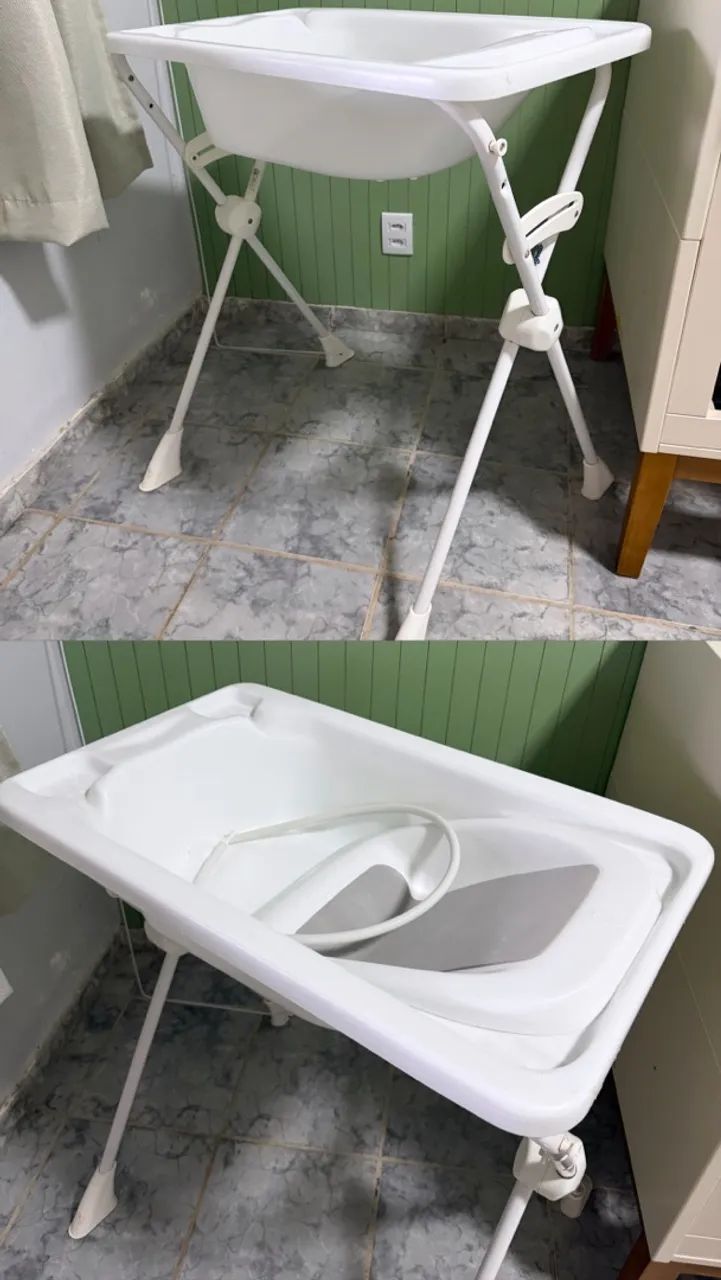 Banheira com suporte 