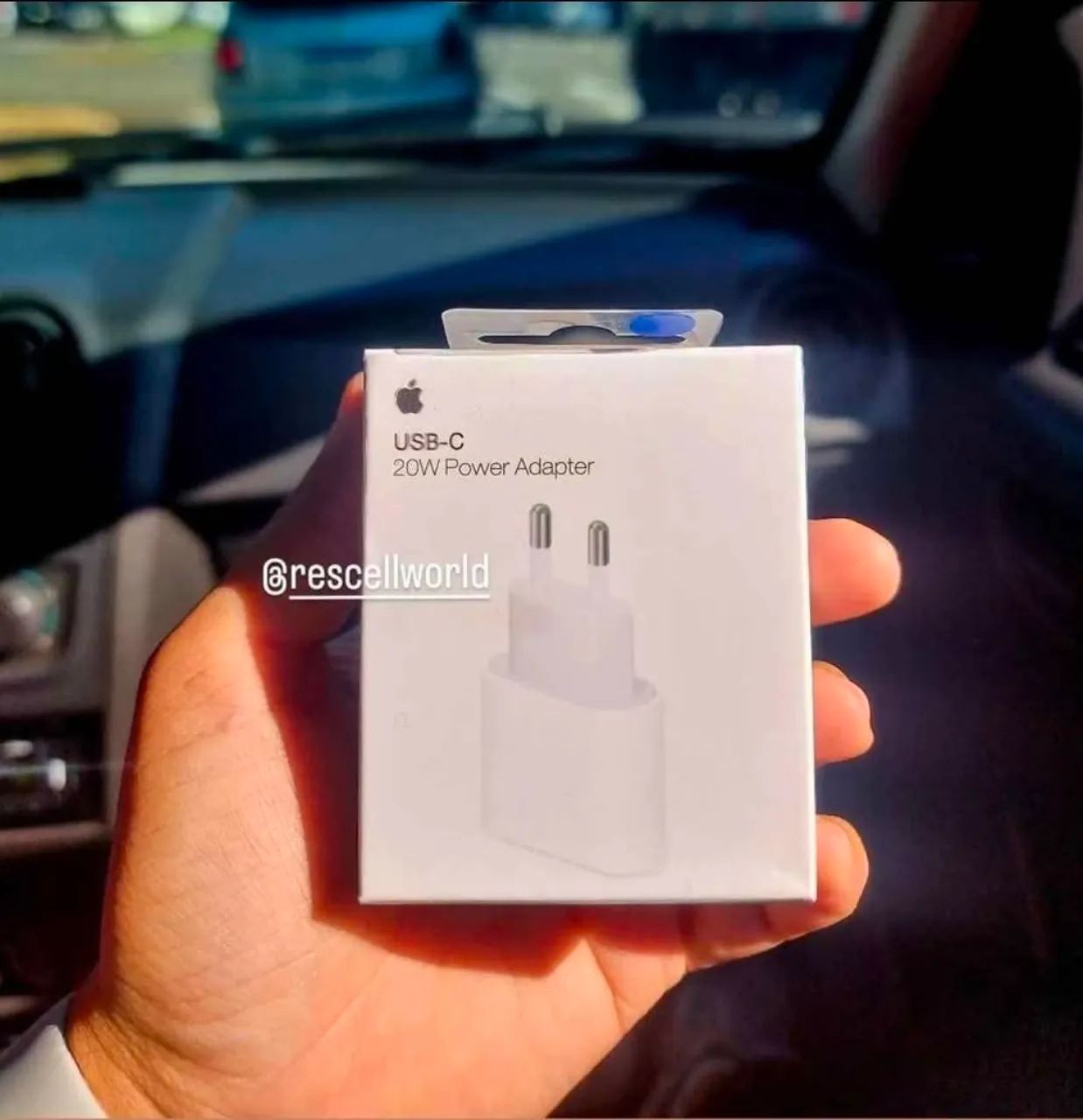 Fonte de iphone USB-C 20W original.