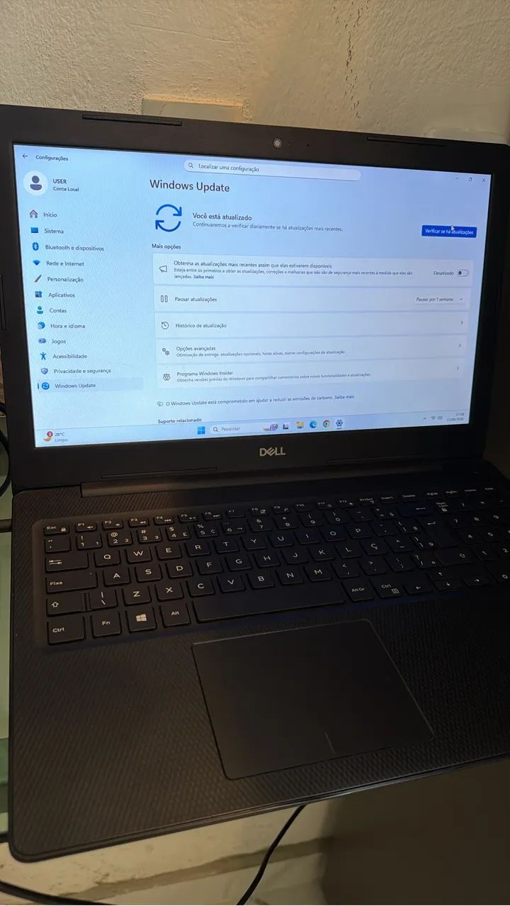 Notebook Dell i5 8ª geração 8gb ram SSD 256 - Foto 3