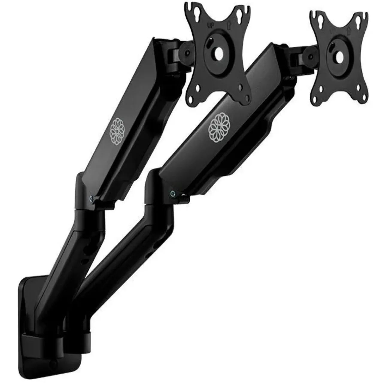 Suporte Articulado de Parede para 2 Monitores 17 a 34" polegadas - Braço Ergonômico Ajuste - Foto 4