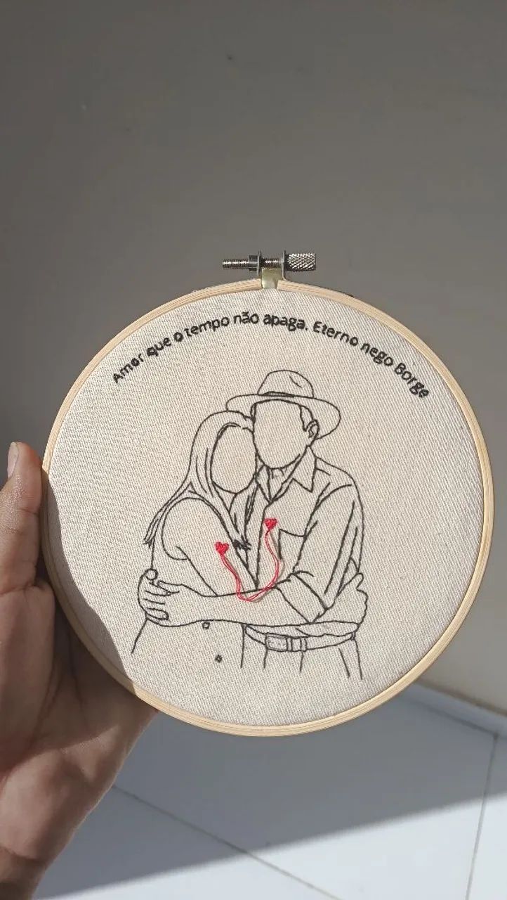 Bastidor bordado personalizado 