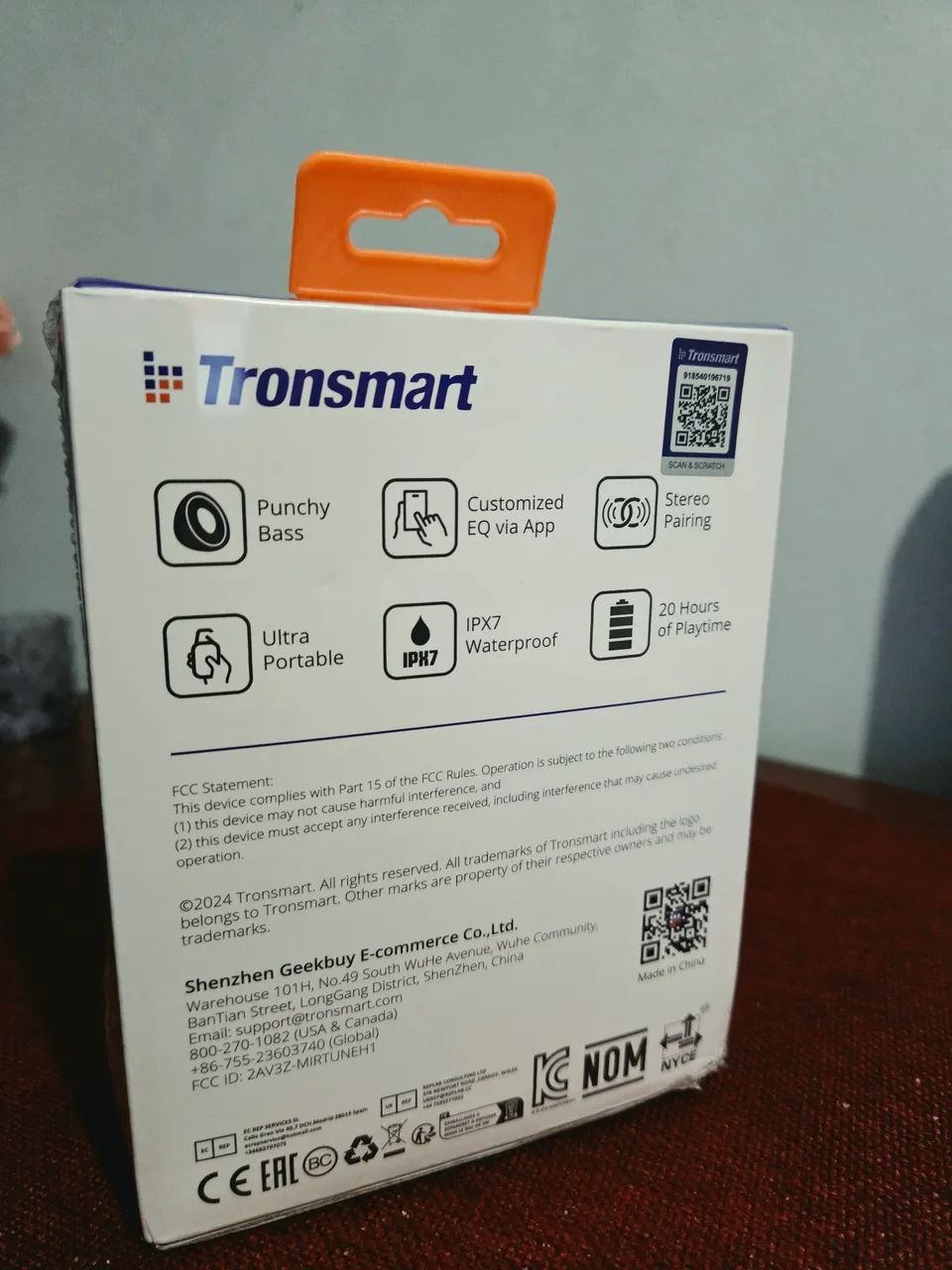 caixa de som tronsmart mirtune h1 - Foto 3