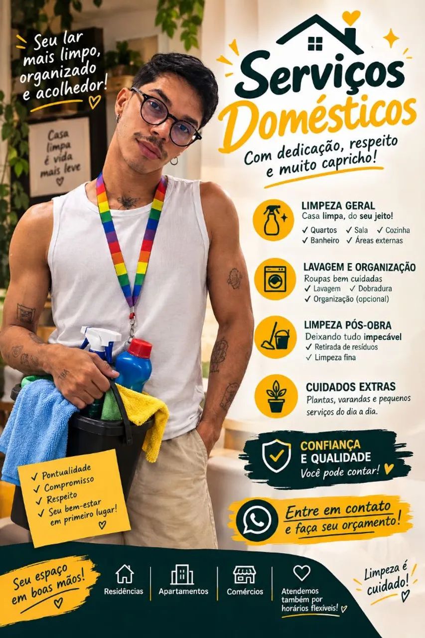 EU DEIXO SUA CASA IMPECÁVEL! ?