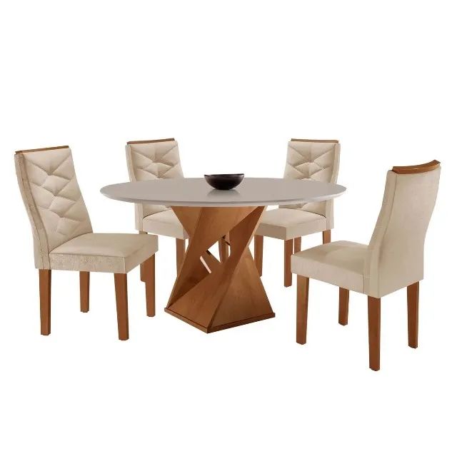 Mesa de jantar redonda