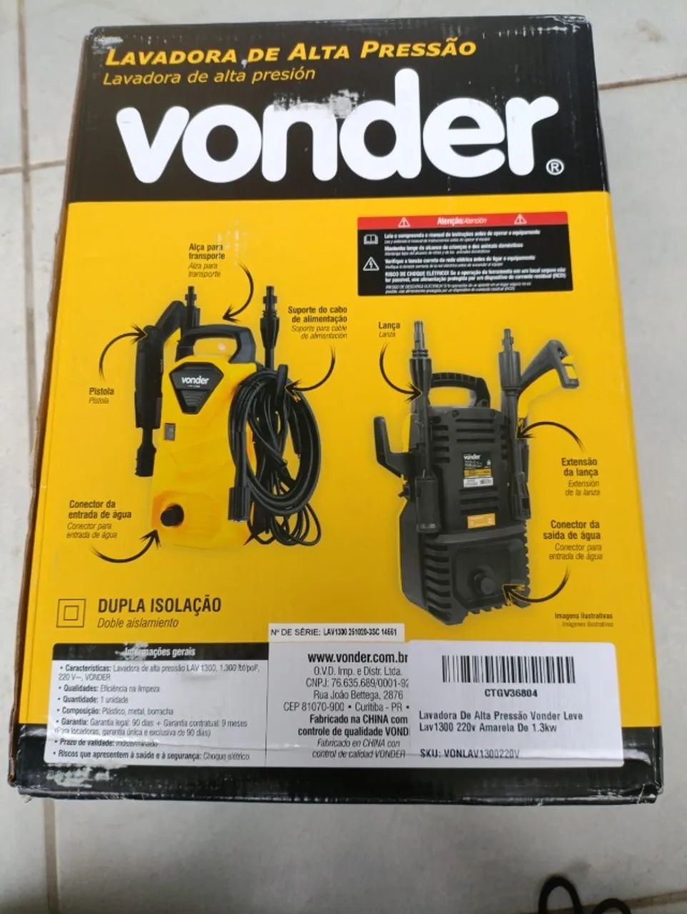 Lavadora Vonder 1300 nova - Foto 2