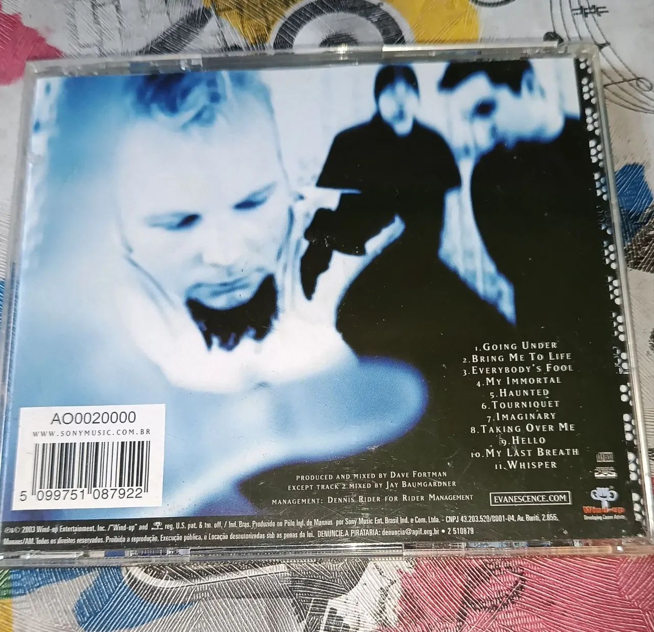 CD EVANESCENCE FALLEN - Foto 3