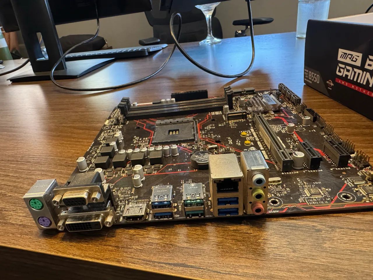 Placa Mãe Asus Prime B450m Gaming/BR - Foto 3