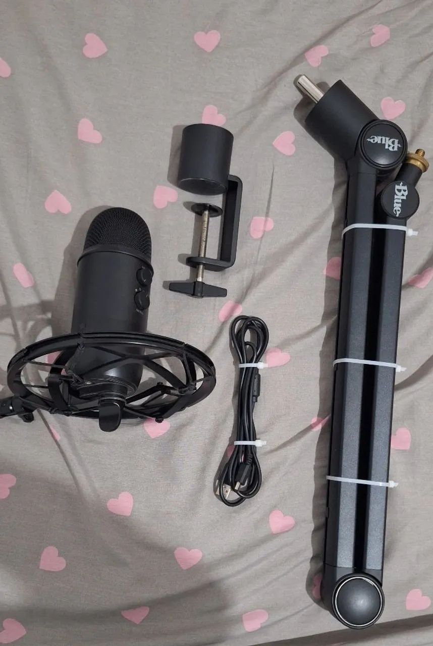 Microfone condensador Blue yeti  - Foto 5