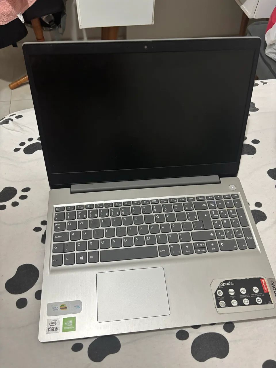 Notebook Lenovo IdeaPad 3i Core i5 8GB SSD 256GB NVIDIA MX330 - Foto 2