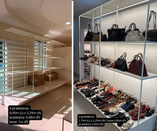 Lote de Móveis Comerciais e Ilumunação para Loja - Foto 5