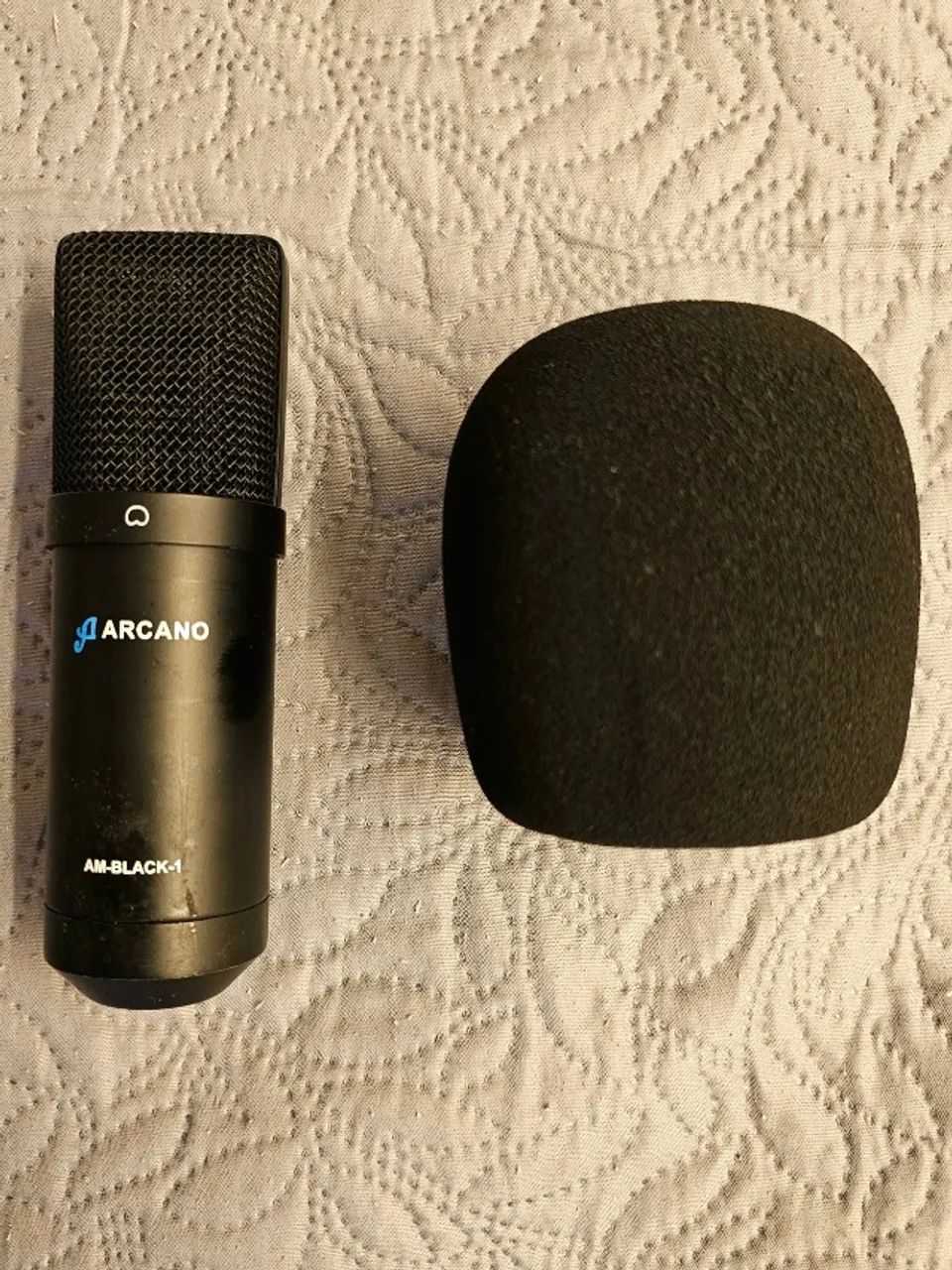 Microfone Condensador Arcano Black Usb Am-black-1 - Foto 2
