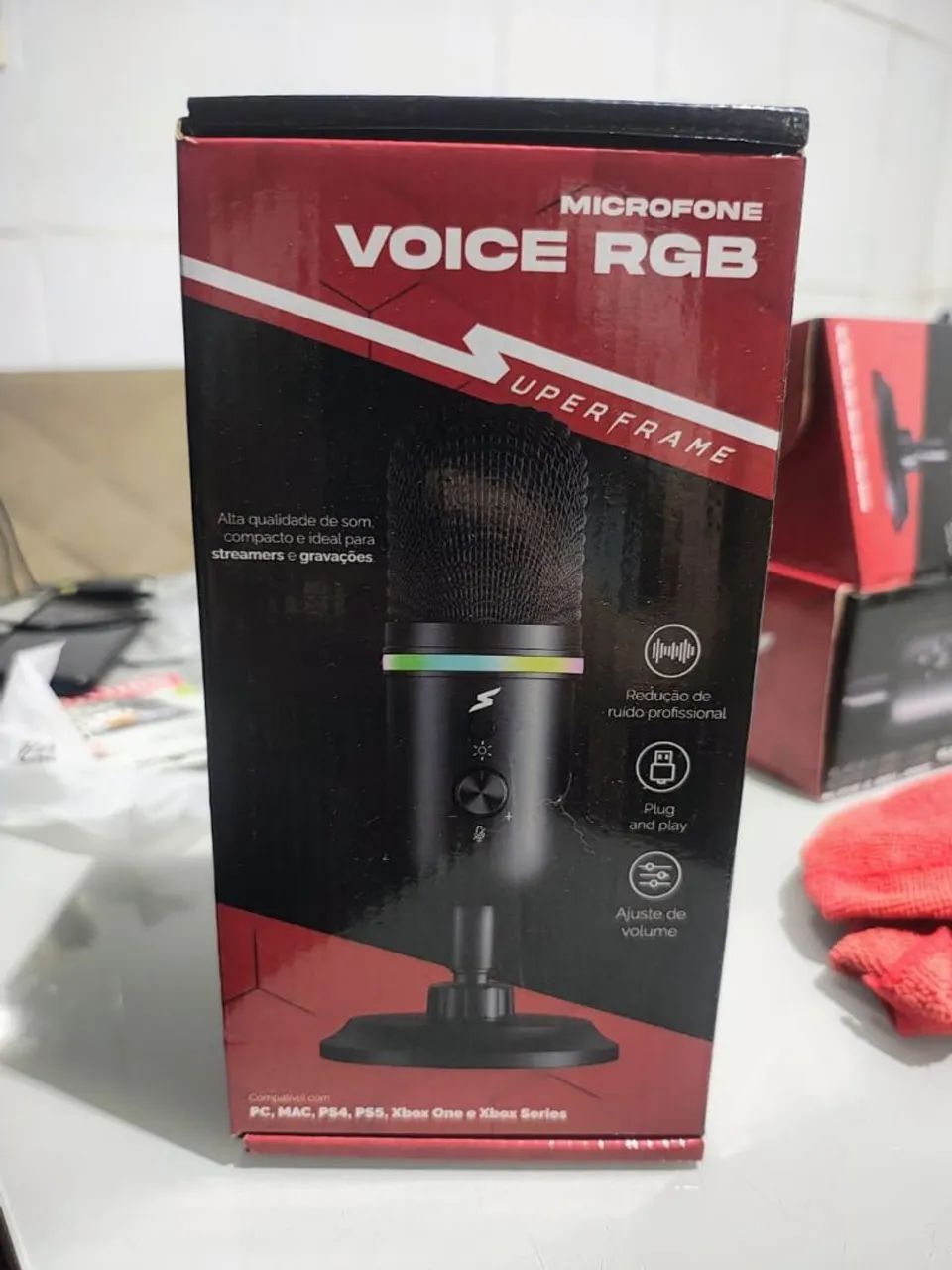 Microfone Voice RGB Superframe 